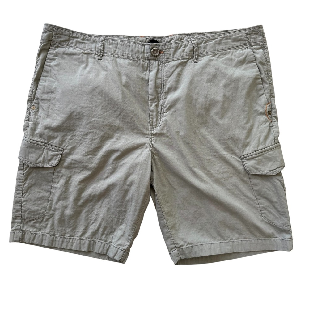 Tommy Bahama Men's‎ Beige Cotton Casual Cargo Shorts Size 42x9